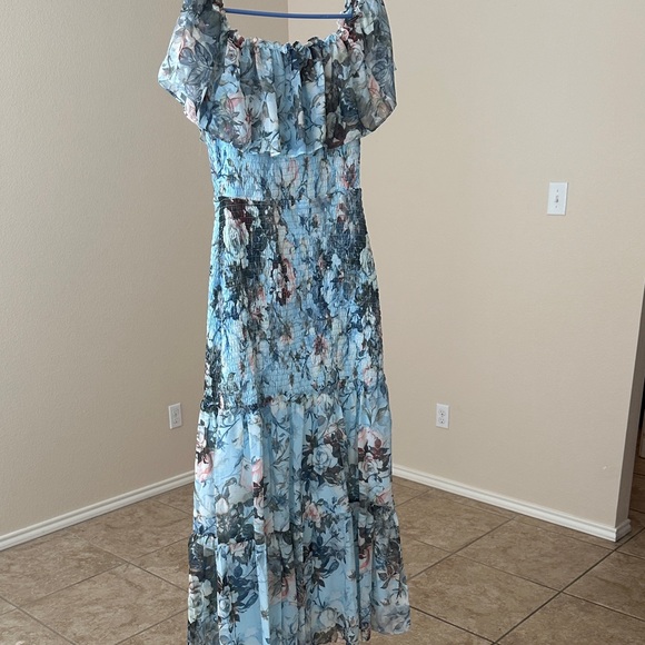 Baltic Born floral Blue Dress. - Picture 3 of 8